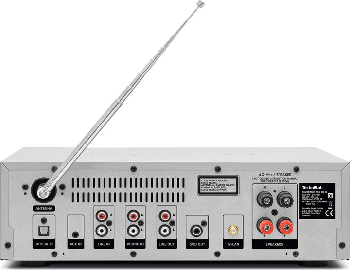 Produktbild TechniSat DigitRadio 760 CD IR (Bluetooth, CD Player, 2x 70 W)