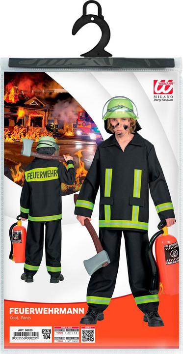 Actual product image Widmann Costume fireman (116)