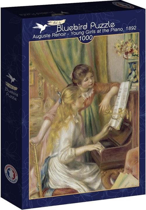 Immagine prodotto Bluebird Puzzle 1000 pezzi Auguste Renoir - Ragazze al pianoforte, 1892 (1000 pezzi)
