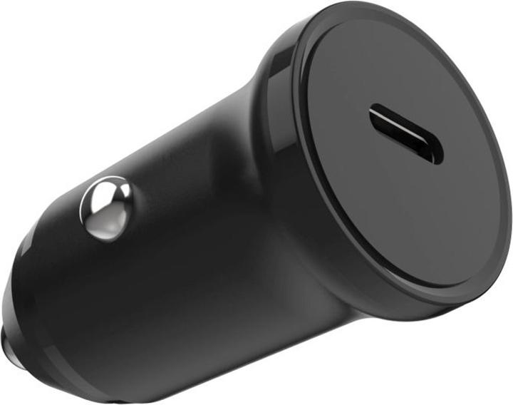 Actual product image Fixed Super Fast Car Charger USB-C 30W PD Black