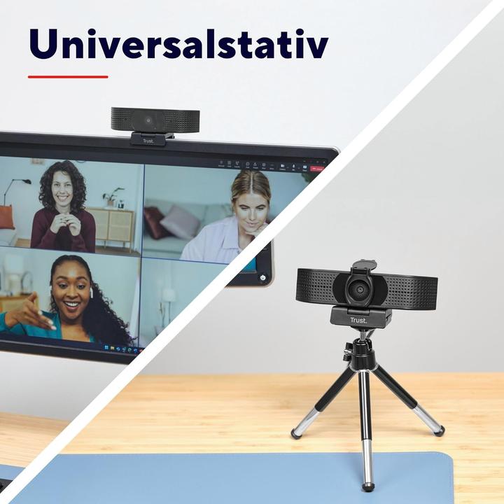 Actual product image Trust 4K Ultra HD Webcam (8.60 Mpx)