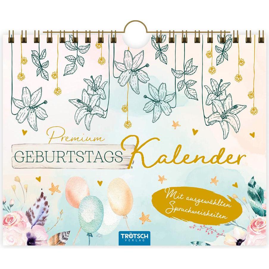 Magni, Kalender, Geburtstagskalender Premium 20x16cm (20 x 16 cm)