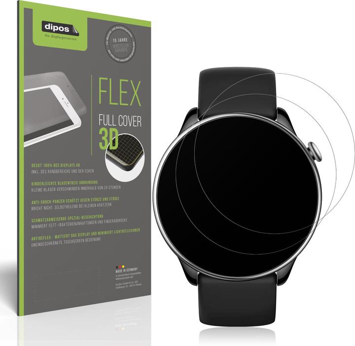 Produktbild Dipos Full Cover Schutzfolie Matt (Amazfit GTR Mini)