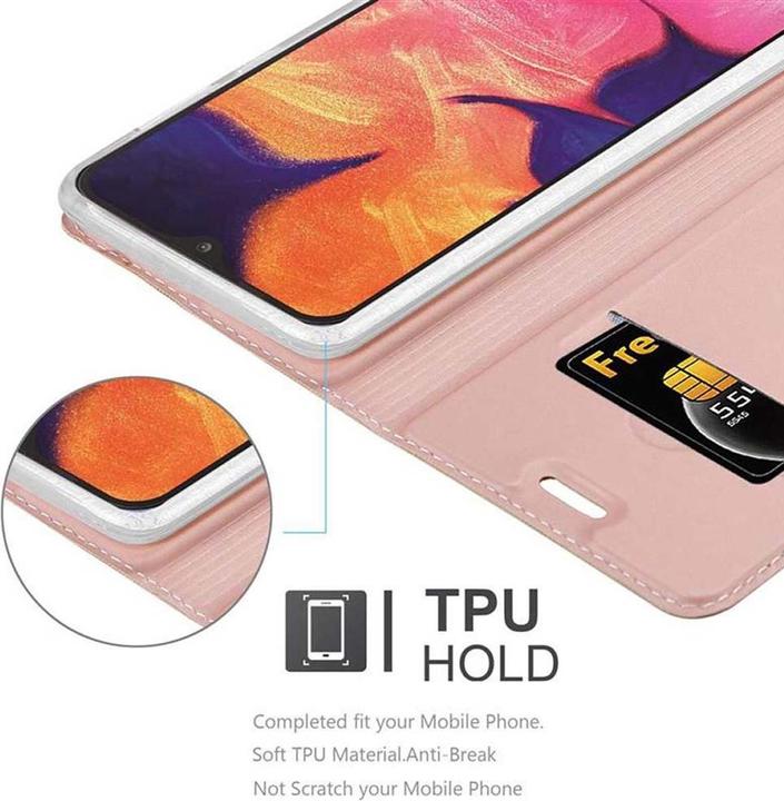 Actual product image Cadorabo Book Classy Style Cover (Samsung Galaxy A10, Samsung Galaxy M10)