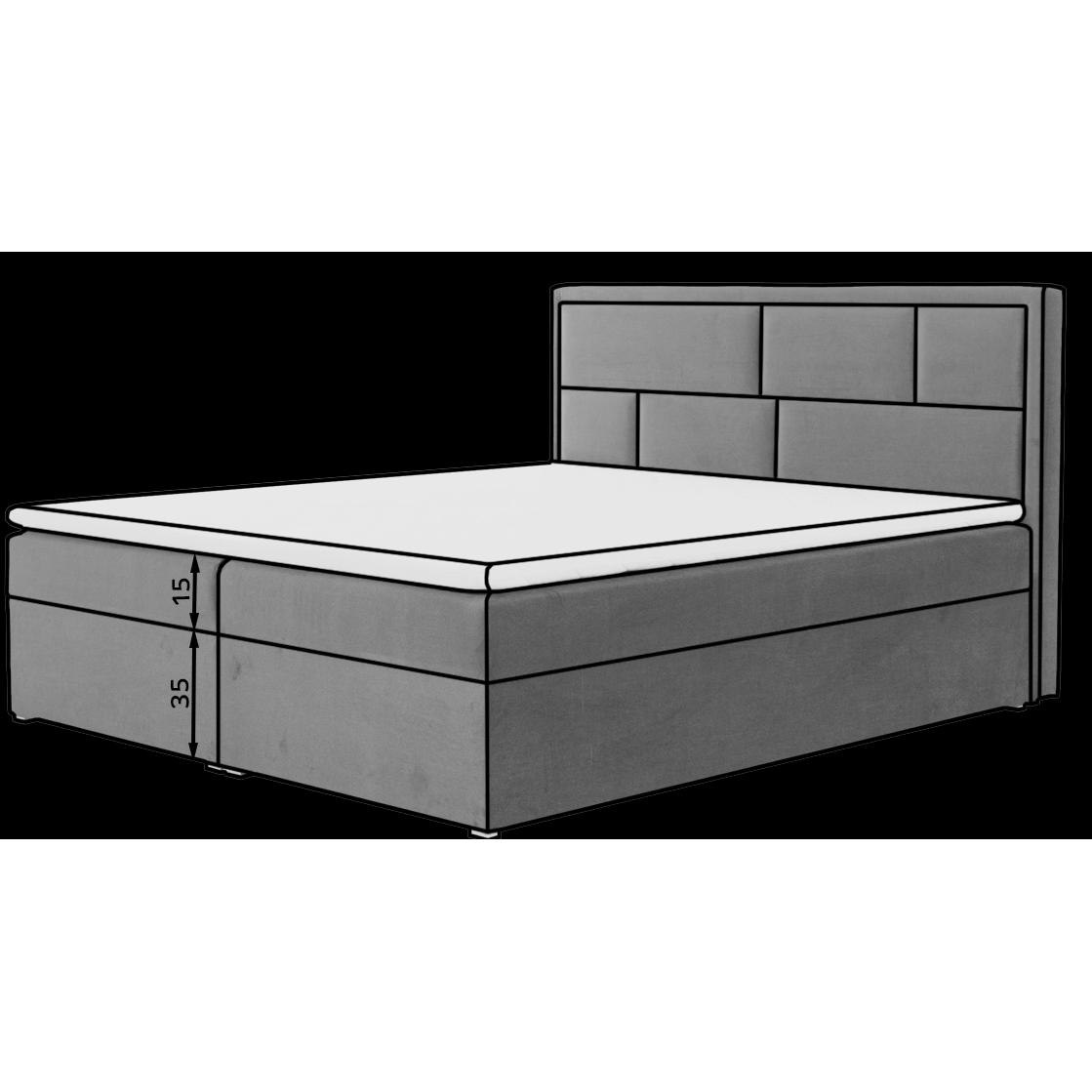 Thumbnail - ELTAP, Bett, Meron mit Stauraum (140 x 200 cm)