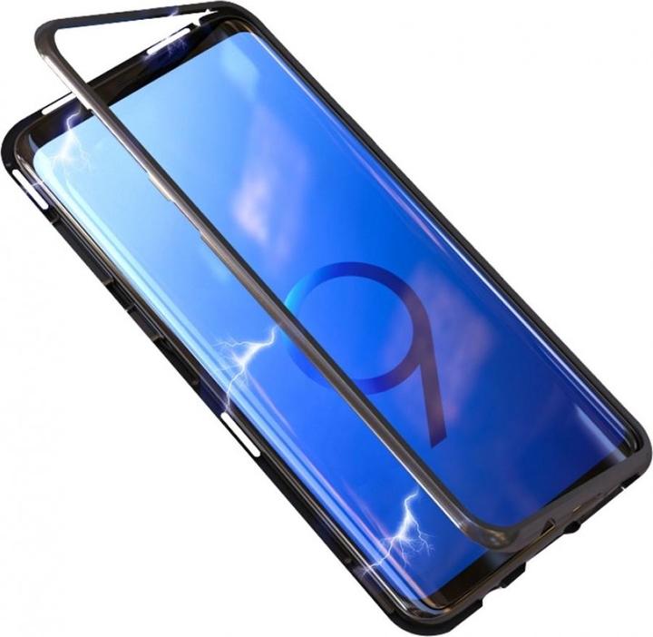 Actual product image G-Case Samsung Galaxy S9+ Aluminium Magnetic Glass Back Cover Case (Samsung Galaxy S9+)