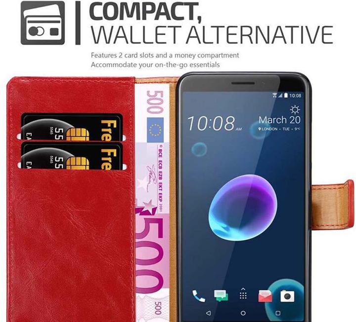 Actual product image Cadorabo Book Luxury Cover (HTC Desire 12)