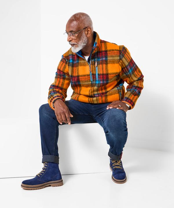 Produktbild Joe Browns Wool Blend Check Funnel Neck Top (M)