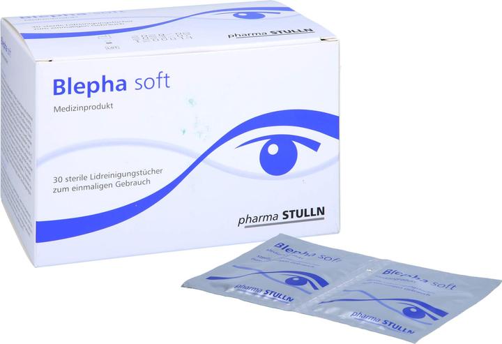 Produktbild Pharma Blepha Soft Lidreinigungst, 30 St TUE (Reinigungstücher Gesicht)