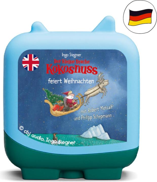 Tonies Clever Tonie - Der kleine Drache Kokosnuss feiert Weihnachten (Deutsch, Englisch)