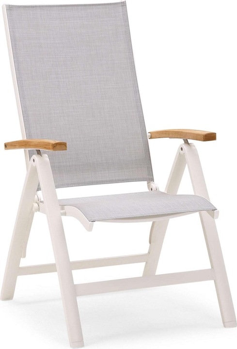 Actual product image Best Folding Chair Cavalese white/Teak