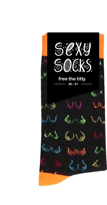 Actual product image Doc Johnson Sexy Socks - Free The Titty (Other)