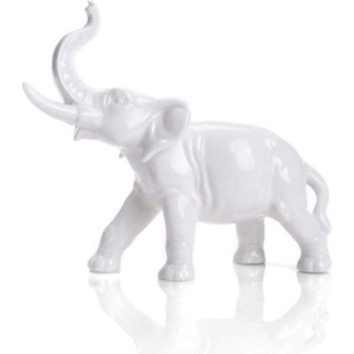 Wagner, Deko Objekt, 1261 W - Porzellan - Elefant, klein (13 x 13 x 10 cm)