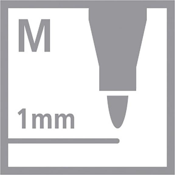 Produktbild STABILO Pen 68 66er Arty Metalletui (66 Farben, 66 x)