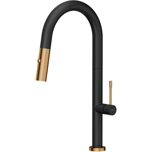 Thumbnail - Q Company, Küchenarmatur, Küchenarmatur Quadron Felicity T Line SteelQ stehend Carbon mit Kupfer-Finish (84818011)