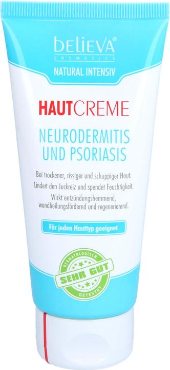 Actual product image Believa Cosmetics Believa vegan skin cream neurodermatitis and psoriasis (100ml) (100 ml, 24h cream)