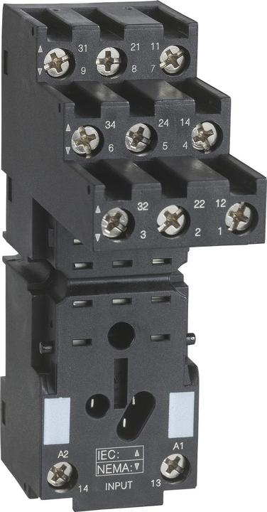 APC Socket f.RXM3 RXZE2S111M Version of electrical connection Plug-in connection (Relay socket)