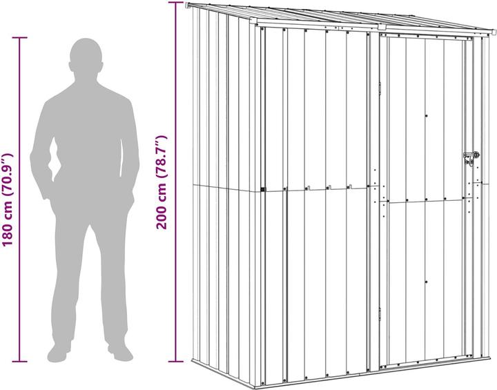 Produktbild vidaXL Garten Shed