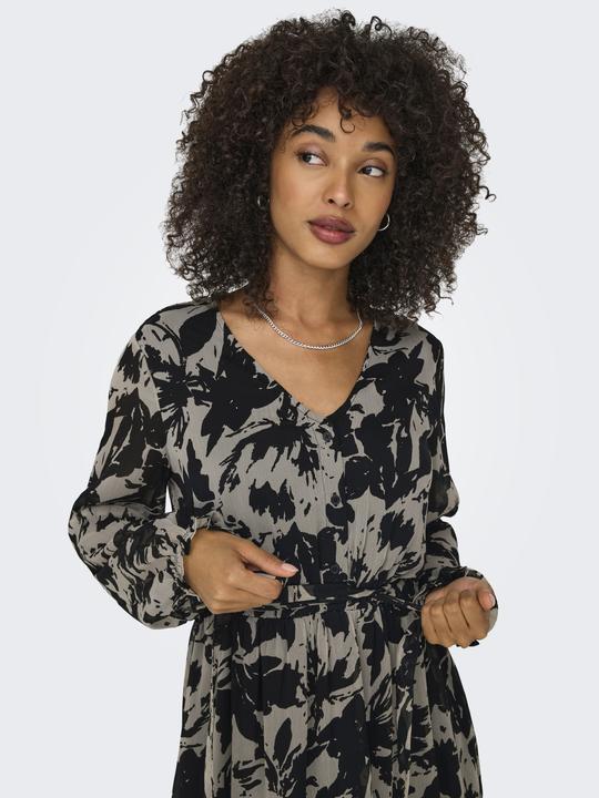 Image du produit JdY Coupe normale Col en V Poignets élastiques Robe courte (S)