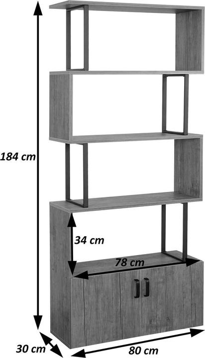 Produktbild MCW A27B (183 x 80 x 31 cm)