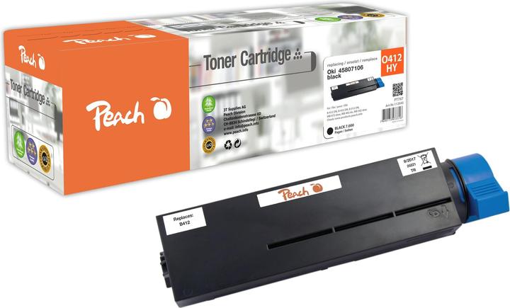 Produktbild Peach Toner OKI 45807106 Black (BK)