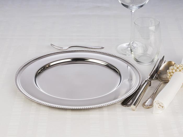 Productafbeelding APS Platzteller mit Perlrand (1 x, 30.50 cm)