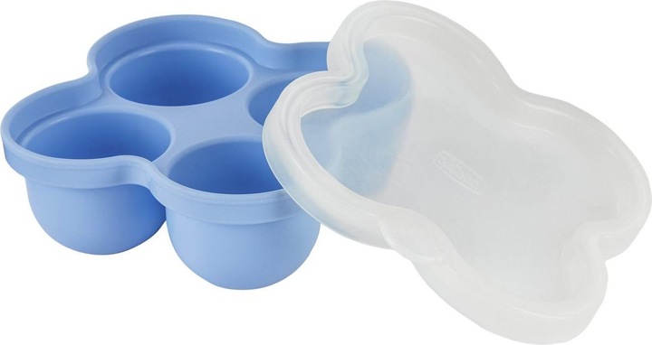 Actual product image Chicco POP-IT EASY CONTAINER - Silicone multi-portion container - 6m+