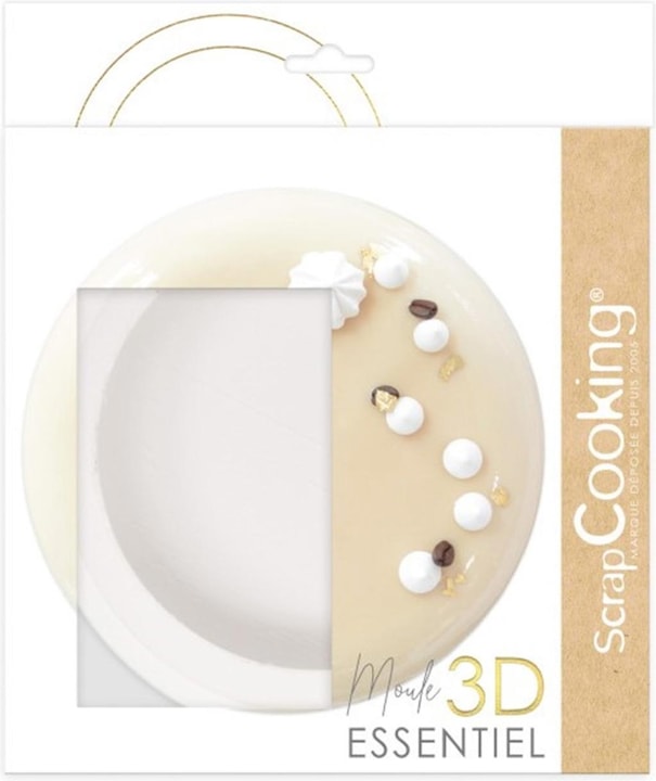 Produktbild ScrapCooking 3D Silikonform rund D21cm (21 cm)