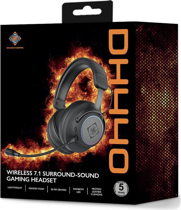 Actual product image Deltaco Comfort (Cable, Wireless)