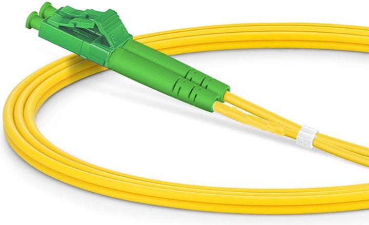 Actual product image equip Patchkabel E2000/APC->LC/APC 7.00m SM Duplex OS2 gelb (5 m)