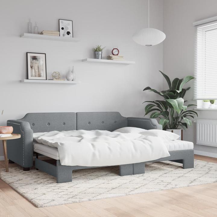 Produktbild vidaXL ausziehbares Tagesbett