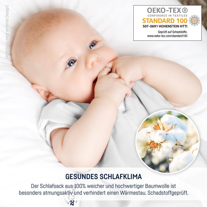 Produktbild Julius Zöllner Jersey Schlafsack, Little Otti 86 (86 cm, 2.5 TOG, Ganzjahr)