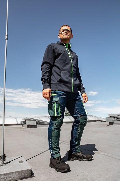 Actual product image Topex Premium bib and brace trousers with reflective elements, Cordura reinforcement M (M, M)