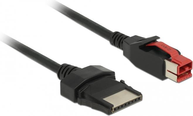 Produktbild Delock 85477 PoweredUSB Kabel Stecker 24 V (1 m, USB 2.0)