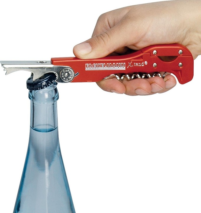Image du produit Fackelmann 49807 Tire-bouchon Couteau à sommelier Multicolore (Couteau de sommelier)