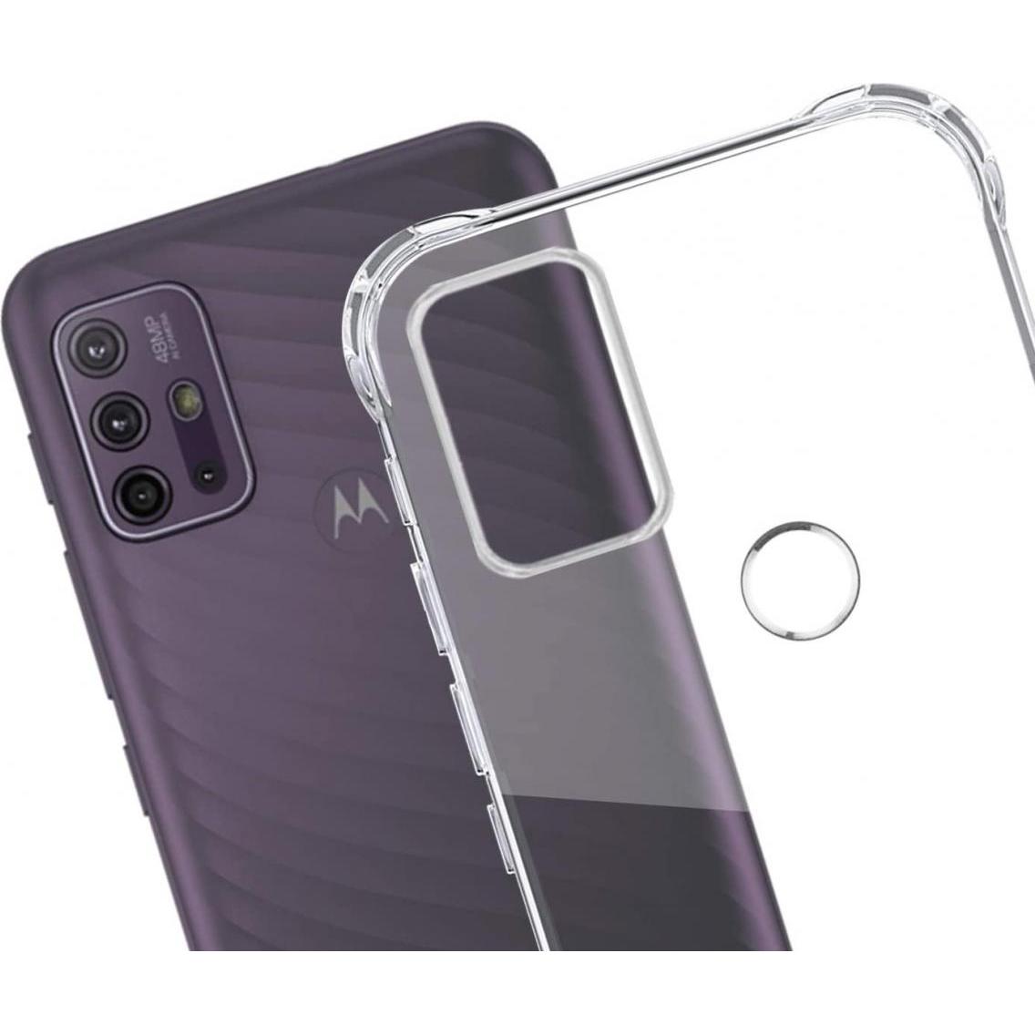 Thumbnail - Screenguard Motorola Moto G10 Hülle Crystal Soft Airbag Bumper (Motorola Moto G10), Smartphone Hülle, Transparent