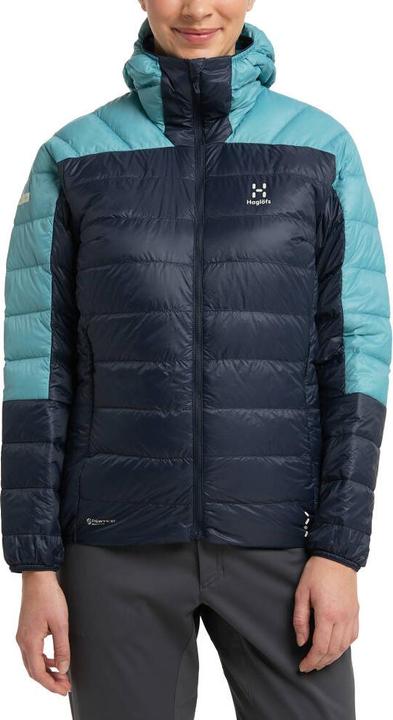 Produktbild Haglöfs L.I.M Down Hood Women Tarn blue/frost blue (L)