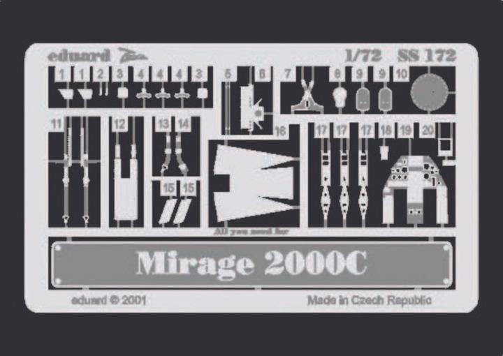Produktbild Eduard Mirage 2000C