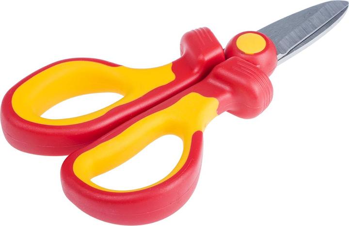 Produktbild RS PRO VDE Insulated Electrician Scissors 160mm (16 cm)