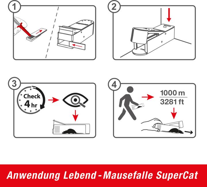 Produktbild Swissinno Lebendfalle MausHaus 1er