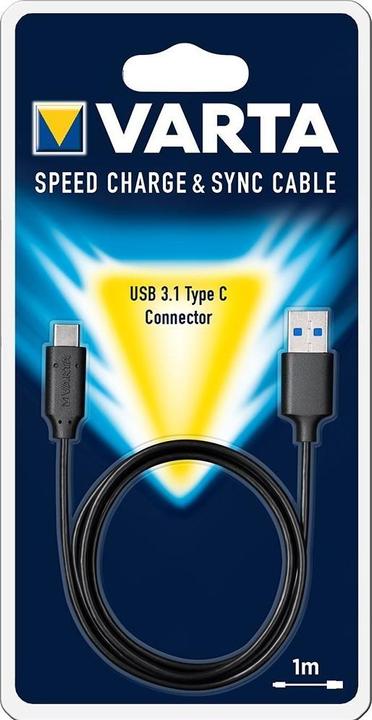 Actual product image Varta Charge & Sync charging cable (1 m, USB 3.0)