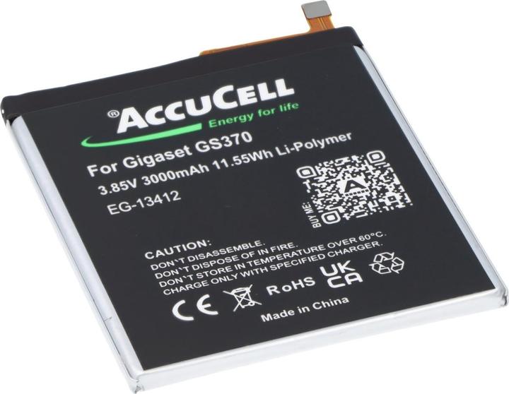 Actual product image AccuCell Akku Gigaset GS370