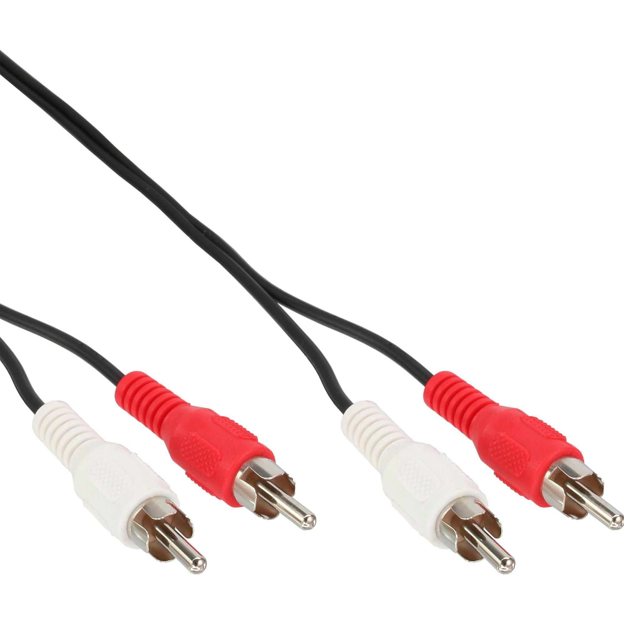 InLine Cinch Kabel (3 m, Cinch), Audio Kabel
