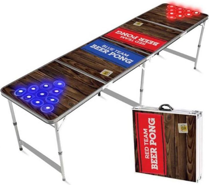 TOP Table LED Beer Pong
