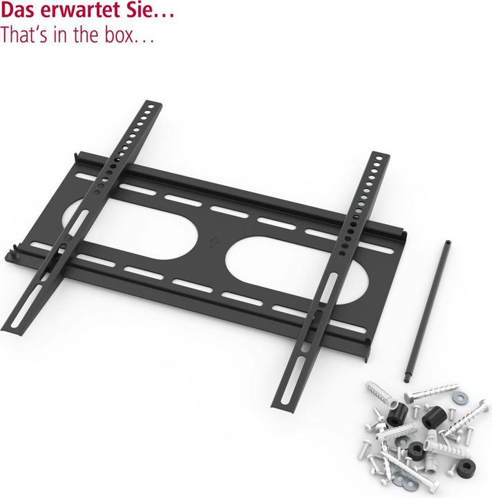 Produktbild Hama TV-Wandhalterung FIX Ultraslim (Wand, 56", 50 kg)
