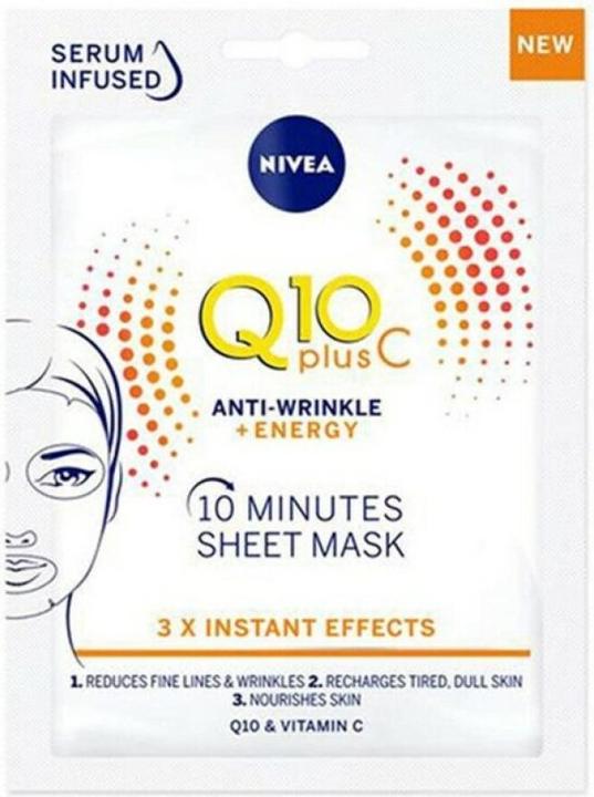 Actual product image NIVEA Q10+ VITAMINA C anti-arrugas+energizante mascarilla facial