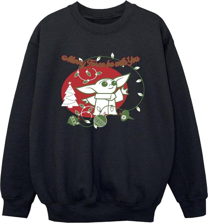 Produktbild Star Wars Baby Yoda Force Be With You Sweatshirt Jungen (140, 146)