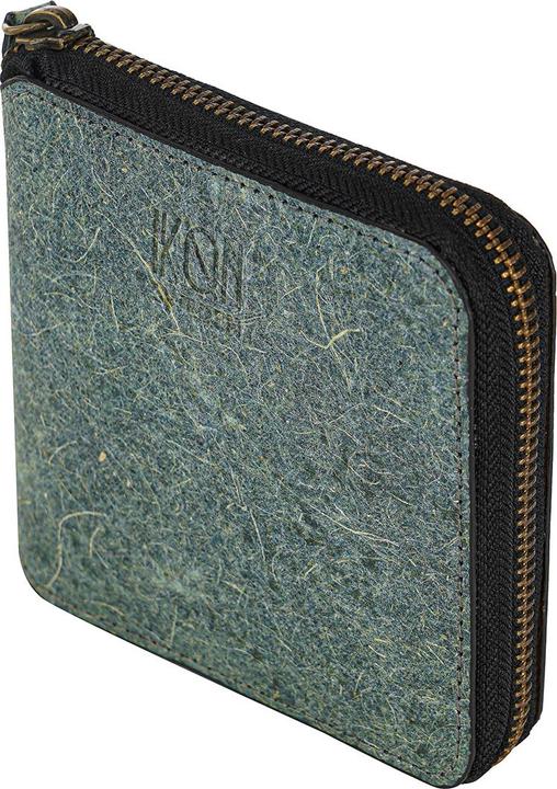 Immagine prodotto Ikon Sweden Portafoglio con zip in pelle di cocco Kochi standard