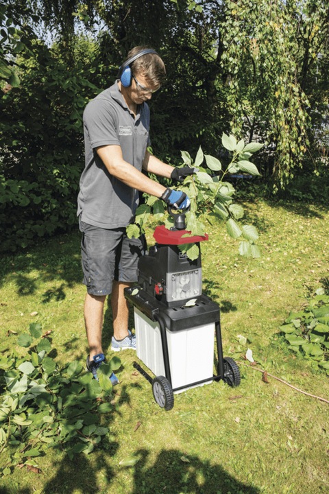 Actual product image Scheppach Electric branch shredder GS60
