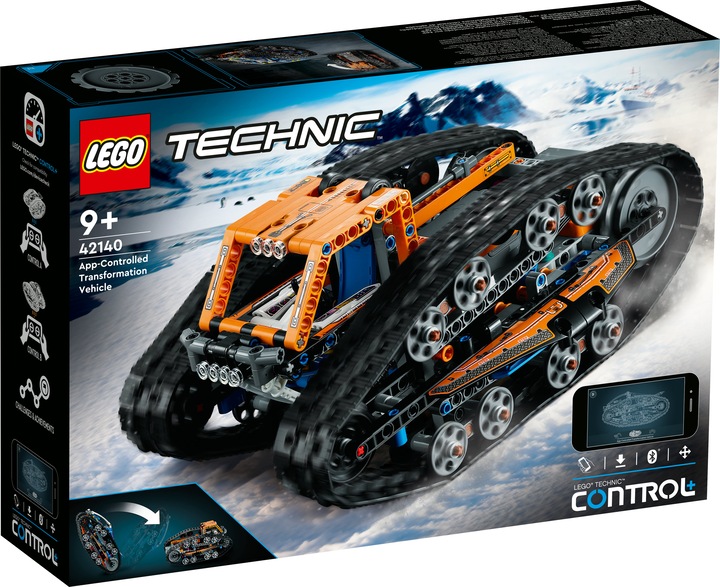Actual product image LEGO App controlled transformation vehicle (42140, LEGO Technic)